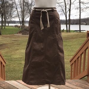 Charter club aline long midi skirt 12